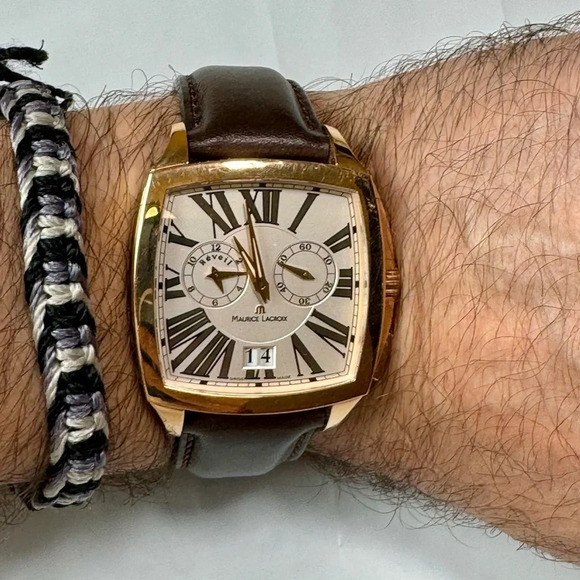 Maurice Lacroix Miros Gold Watch
